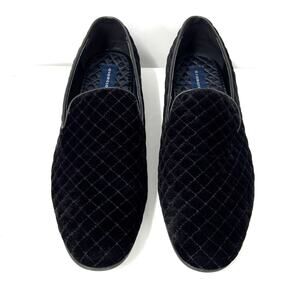 Giorgio Brutini Men's Chatwal Quilted Velvet Slip-On Loafers Shoes